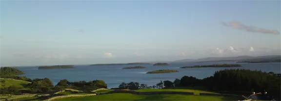 Lough Corrib from the north Lough Corrib from the north